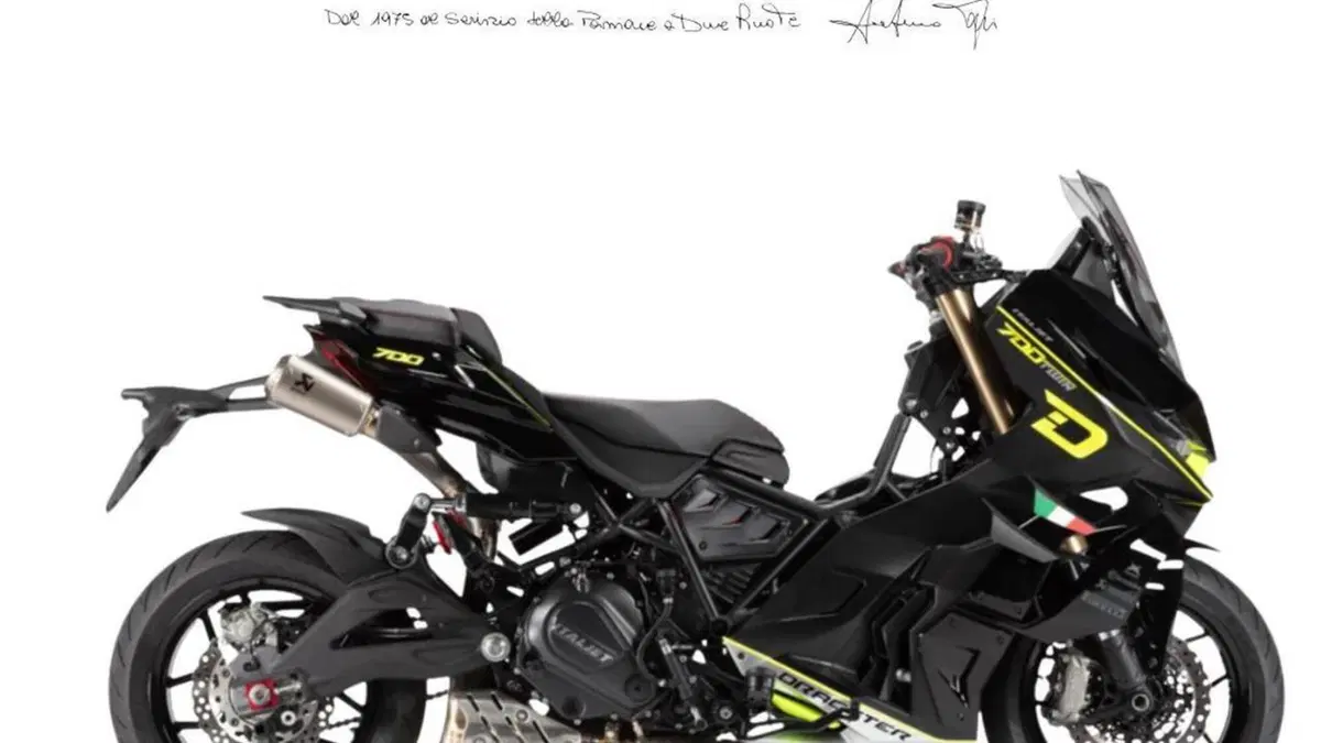 Italjet Moto Dragster 700 Twin Premium (2025 - 26) 