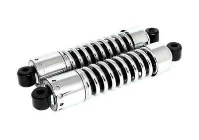 Ammortizzatori 12" cromati Custom Chrome molla a v Progressive Suspension - Annuncio 8549134