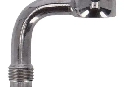Raccordo inox 7/16" AN3 piegato 90 gradi (diametro Goodridge - Annuncio 8562028
