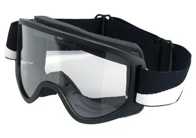 Mascherina Biltwell Bolts Nera con elastico lampo - Annuncio 9907541