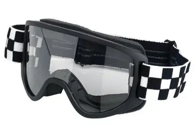 Mascherina Biltwell Checkers Nera con scacchi bian - Annuncio 9907542