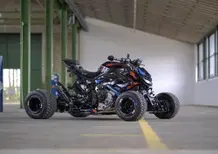 BMW M1000 R quad: 210 CV su quattro ruote. È tutto vero e omologato [GALLERY]