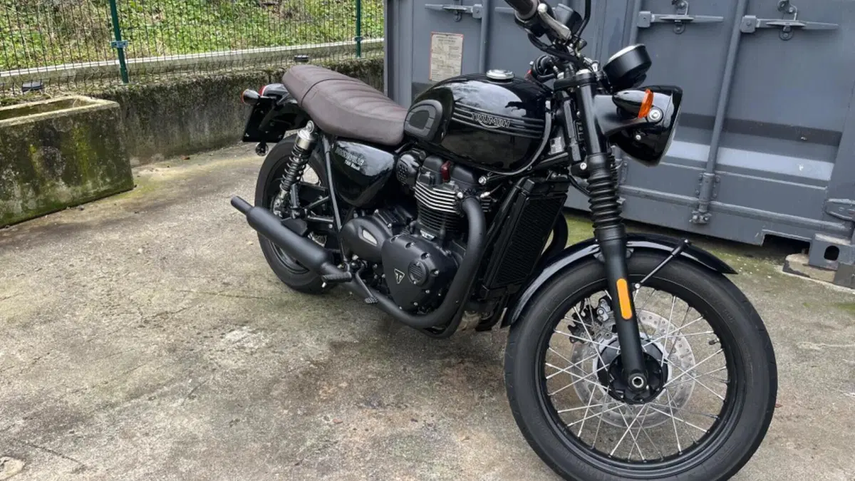 Triumph Bonneville T100 Black (2017 - 20)  (4)