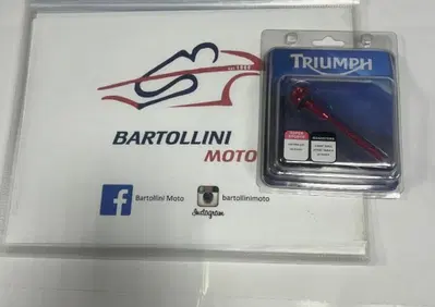 Kit tappo olio in ergal rosso per Triumph - Annuncio 9914067