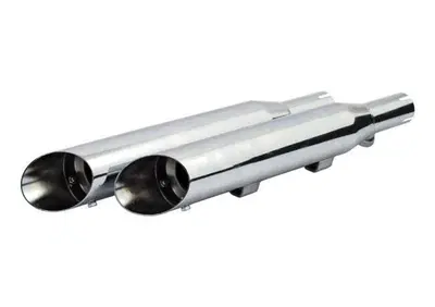 Marmitte Slash Cut 3" cromate (replica Screamin Ea  - Annuncio 8547698