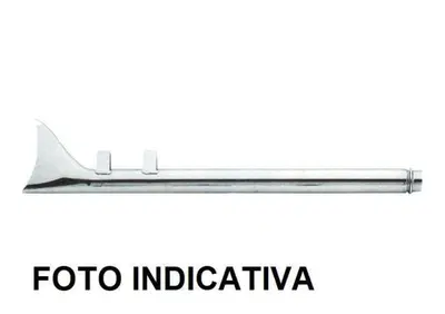 Marmitta Fishtail da 1-7/8" lunga 78 cm Paughco cr - Annuncio 8826785