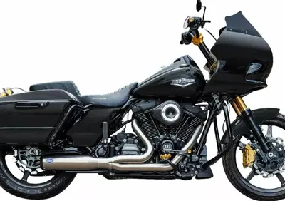 Scarico 2 in 1 S&S Qualifier Race satinato per Tou  - Annuncio 9504727