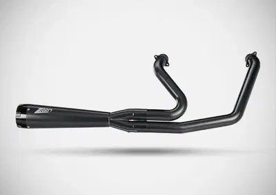 Scarico 2 in 1 Racing nero Zard per Softail dal 20 - Annuncio 9833799