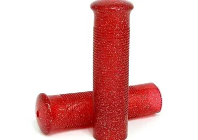 Manopole Anderson glitter rosse per acceleratore e  - Annuncio 8547774