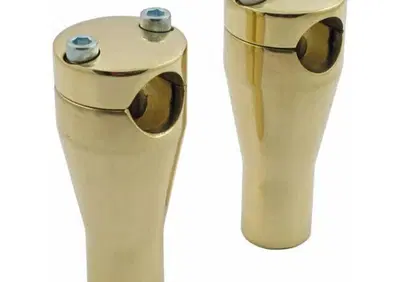 Riser Paughco alti 4'' ottone lucido Per manubri d - Annuncio 8547886