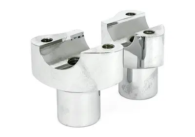 Riser in alluminio forgiato alti 2’’, dritti, crom  - Annuncio 8547891