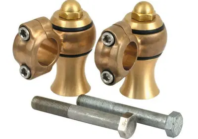 Riser DBBP alti 1.5'' ottone grezzo, pulback 1,5''  - Annuncio 8547907