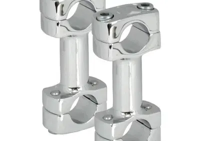 Riser Paughco Dog Bone alti 5”, cromati, Per manub - Annuncio 8826919