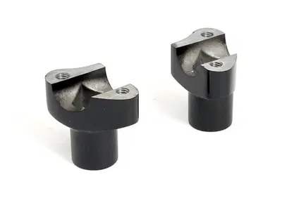 Riser OEM Style, dritti, alti 2’’, neri, Per manub  - Annuncio 8826980