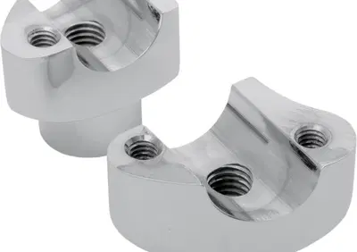Riser alti 1-3/4’’, dritti, cromati Per manubri da Drag Specialties - Annuncio 9113841