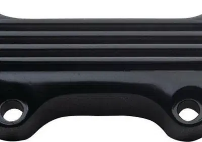 Piastrina riser alettata nera lucida Motorcycle St  - Annuncio 8547932