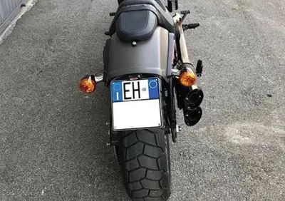 Portatarga posteriore nero con luce targa per Soft Mcj - Annuncio 8548239