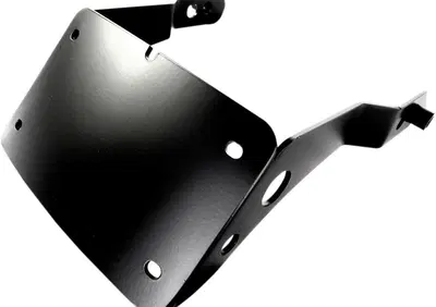 Portatarga centrale curvo nero per Dyna Street Bob  - Annuncio 9059891