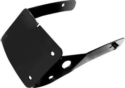 Portatarga centrale curvo nero per Dyna Wide Glide  - Annuncio 9059892