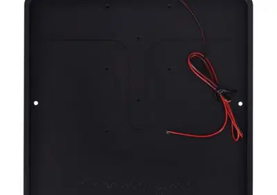 Portatarga NERO OPACO con luce targa a led per tar  - Annuncio 9427981