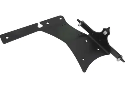 Portatarga laterale in alluminio NERO HKC per Spor  - Annuncio 9760959