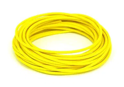 Cavo elettrico in tessuto giallo Matassa da 7,5 me  - Annuncio 8550036