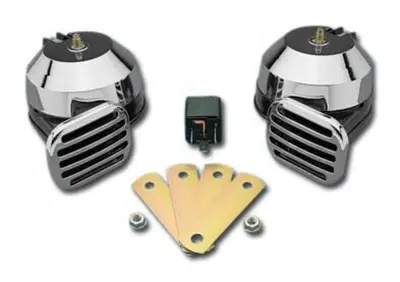 Clacson Twin Electric Set Custom Chrome  - Annuncio 8550067