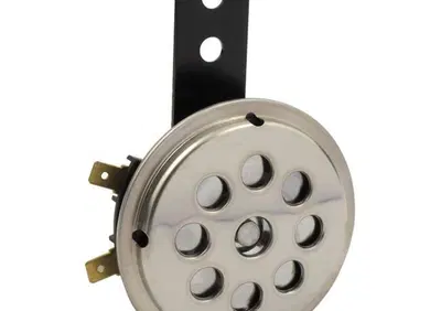 Clacson universale Drilled cromato tono basso Moto  - Annuncio 8895935