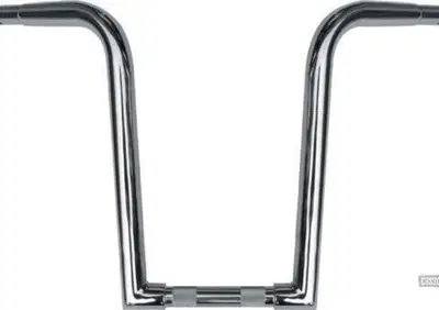 Manubrio Ape Hanger 1-1/4" alto 14" Cromato Z Outl  - Annuncio 8548017