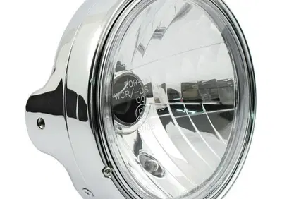 Faro anteriore 7'' Ltd cromato con riflettore a pr  - Annuncio 8557979