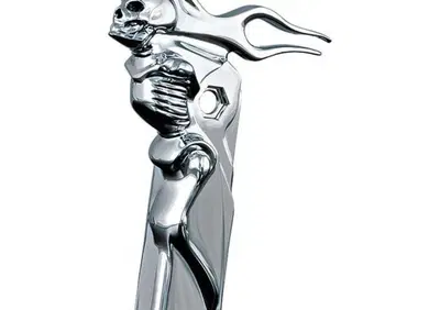 copertura Kuryakyn Zombie cromata leva marce inter  - Annuncio 8555308