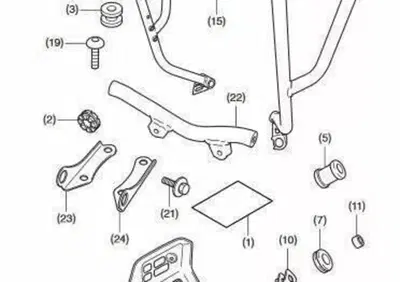 Tubolari carena e paramotore Africa 1000 Honda - Annuncio 9929905