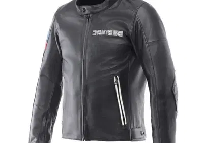 Giacca Moto Pelle Dainese Leggenda Nero - Annuncio 9932900