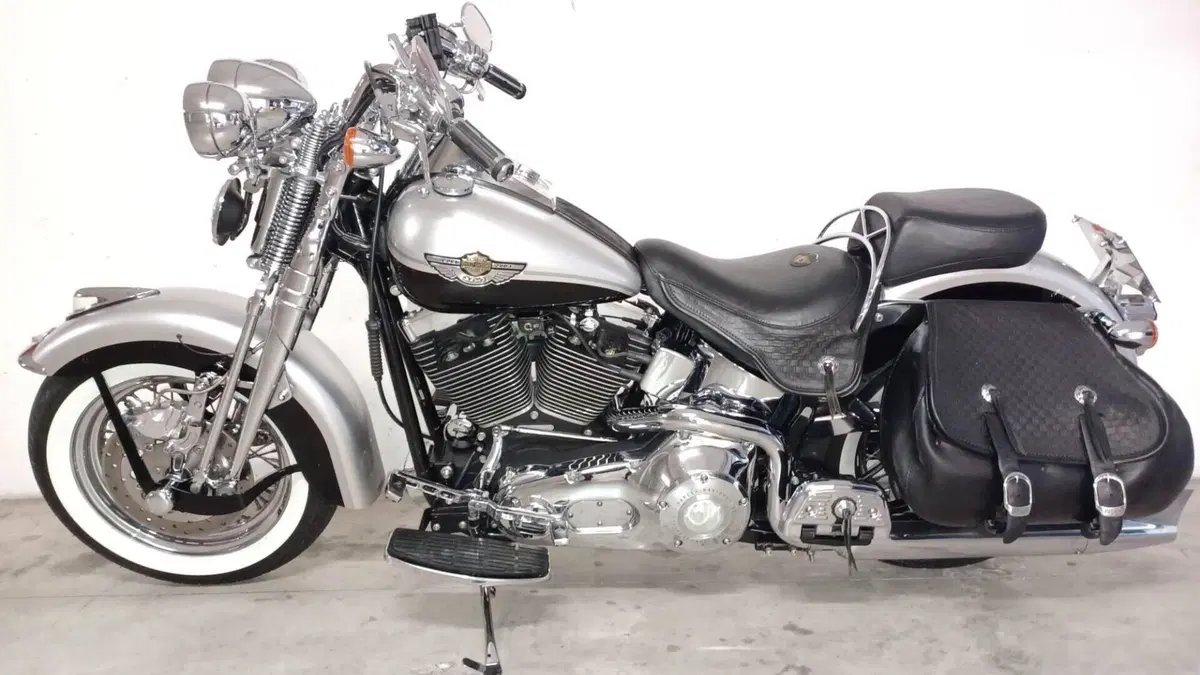 Harley-Davidson 1450 Heritage Springer (2000 - 03) - FLSTS  (4)