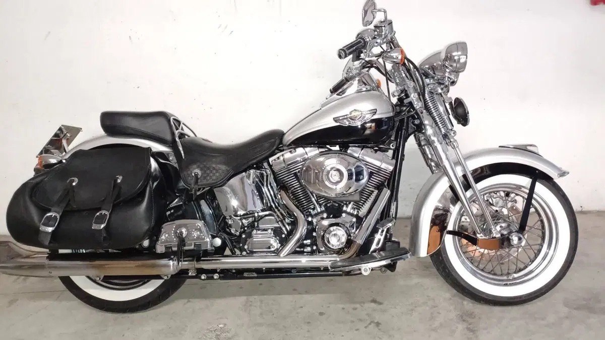 Harley-Davidson 1450 Heritage Springer (2000 - 03) - FLSTS  (6)