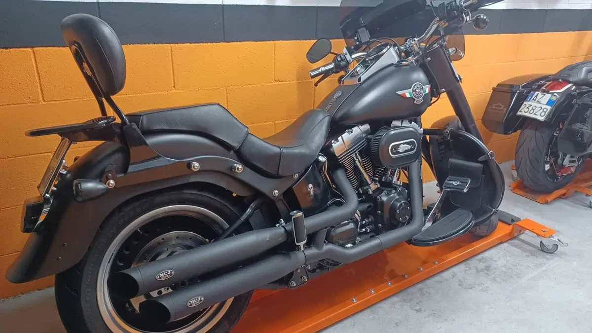 Harley-Davidson 1584 Fat Boy (2008 - 10) - FLSTF  (2)