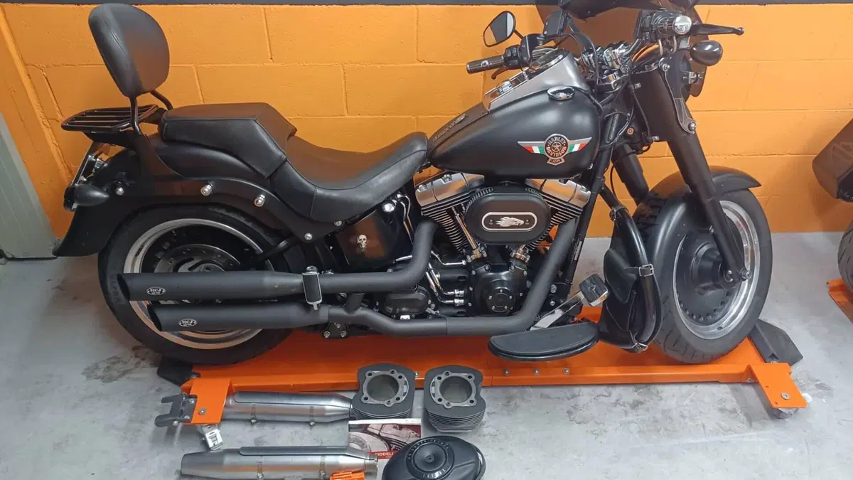 Harley-Davidson 1584 Fat Boy (2008 - 10) - FLSTF  (5)