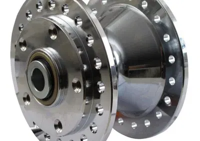 Mozzo anteriore 40 fori cromato Per Sportsterﾠe Dy  - Annuncio 9946472