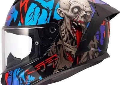 TRIMBOLIMOTO CASCO INTEGRALE LS2 ZOMBIE II - 46708 - Annuncio 9947164