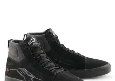 Scarpe Moto Alpinestars Ride-63 Leather Nero Rosso - Annuncio 9947488