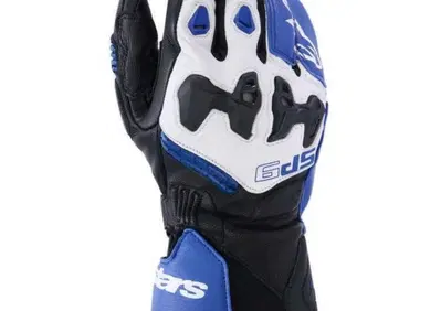 Guanti Moto Estivi Alpinestars SP-9 Blu Navy Bianc - Annuncio 9947569