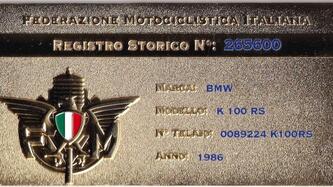 Bmw K100 RS MARTINI epoca