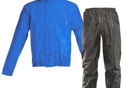 Tuta antipioggia divisibile Acerbis Logo Blu Nero - Annuncio 9711003