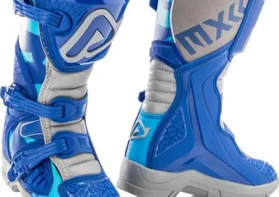 Stivali cross bambino Acerbis X-Team Kid Blu Grigi - Annuncio 8695125