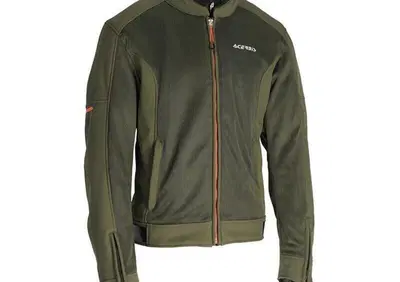 Giacca Moto Estiva Acerbis Gordon Verde Arancio - Annuncio 9729392