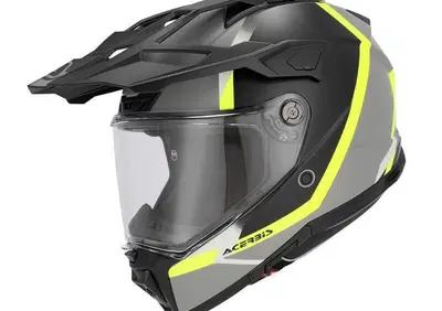 Casco Integrale Adventure Acerbis Attack In Fibra - Annuncio 9722259