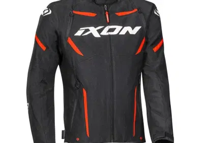 Giacca moto Ixon STRIKER Nero Bianco Rosso - Annuncio 8428093