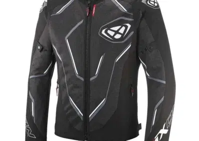 Giacca moto Ixon DEMONIAK 3 strati Nero Bianco - Annuncio 9468673