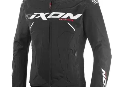Giacca moto estiva Ixon IONIX Nero Bianco - Annuncio 9472506