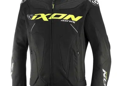 Giacca Moto Estiva Ixon Ionix Nero Giallo Grigio - Annuncio 9951447